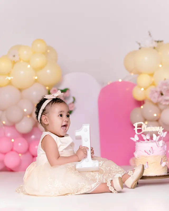 Sesión de Smash Cake en Jenzz Studios