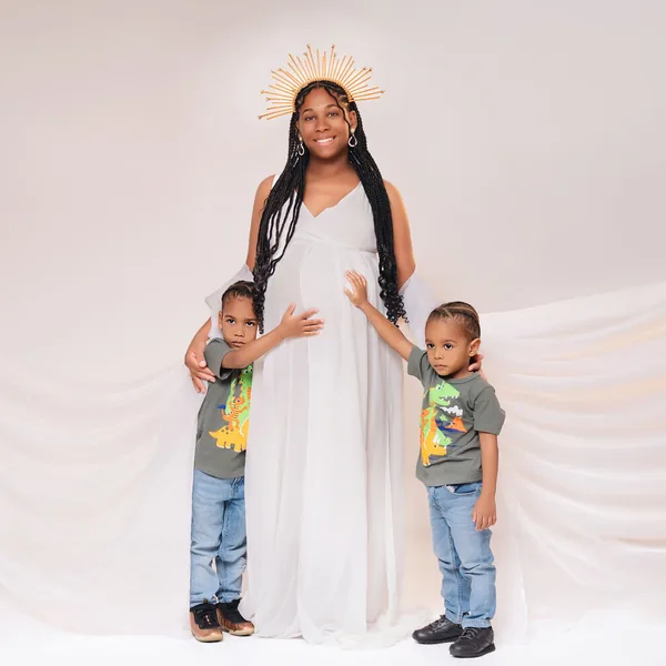 Sesión de embarazo en familia — Jenzz Studios